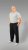 20 Nodi Grecale Stretch Fleece Cotton Sports Pants with Enzyme and Soft Touch Treatment Black - Dresy & spodenki dresowe - Dresy & Spodnie Dresowe 2XL-12XL