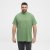 North Latitude Allover Printed T-shirt Średnia Zieleń - Koszulki - T-shirty meskie Duże Rozmiary - 2XL-14XL