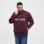 North Latitude Half Zip Bluza Bordowa - Bluzy & bluzy z kapturem - Bluzy & Bluzy z kapturem 2XL-12XL