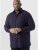 D555 Nixon LS Shirt Navy/Wine - Koszule - Koszule 2XL-10XL