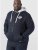 D555 Hulk Fur Lined Zipper Hood Navy - Bluzy & bluzy z kapturem - Bluzy & Bluzy z kapturem 2XL-12XL