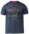 D555 Bradley T-shirt Blue - Koszulki - T-shirty meskie Duże Rozmiary - 2XL-14XL