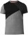 D555 Authentic T-shirt Grey - Koszulki - T-shirty meskie Duże Rozmiary - 2XL-14XL