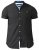 D555 Dwight Short Sleeve Shirt Black - Koszule - Koszule 2XL-10XL