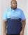 D555 Ernest Polo Blue & Navy - Koszulki polo - Koszulki Polo 2XL-8XL