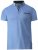 D555 Journey Fine Melange Polo Blue - Koszulki polo - Koszulki Polo 2XL-8XL