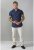 D555 Norman Short Sleeve Oxford Shirt Navy - Koszule - Koszule 2XL-10XL