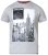 D555 Clive T-shirt Grey - Koszulki - T-shirty meskie Duże Rozmiary - 2XL-14XL