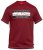 D555 Tempa T-shirt Red - Koszulki - T-shirty meskie Duże Rozmiary - 2XL-14XL