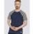 D555 Ashburn T-shirt Navy - Koszulki - T-shirty meskie Duże Rozmiary - 2XL-14XL