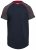 D555 Brendon T-shirt Navy - Koszulki - T-shirty meskie Duże Rozmiary - 2XL-14XL