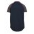 D555 Brendon T-shirt Navy - Koszulki - T-shirty meskie Duże Rozmiary - 2XL-14XL