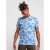 D555 Seymour T-shirt Blue - Koszulki - T-shirty meskie Duże Rozmiary - 2XL-14XL