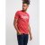D555 Shelton T-shirt Red - Koszulki - T-shirty meskie Duże Rozmiary - 2XL-14XL