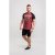 D555 Evans T-shirt Burgundy - Koszulki - T-shirty meskie Duże Rozmiary - 2XL-14XL