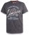 D555 Albury Black Double Layer Printed T-Shirt - Koszulki - T-shirty meskie Duże Rozmiary - 2XL-14XL
