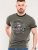 D555 Hereford Brooklyn Motorbike Printed Ringer T-Shirt Khaki - Koszulki - T-shirty meskie Duże Rozmiary - 2XL-14XL