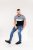 D555 Vista Couture Cut And Sew Curved Hem T-Shirt - Koszulki - T-shirty meskie Duże Rozmiary - 2XL-14XL