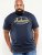 D555 Jasper Authentic Printed T-shirt Navy - Koszulki - T-shirty meskie Duże Rozmiary - 2XL-14XL