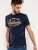 D555 Jasper Authentic Printed T-shirt Navy - Koszulki - T-shirty meskie Duże Rozmiary - 2XL-14XL