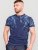 D555 BROMLEY Floral Panel Printed T-Shirt - Koszulki - T-shirty meskie Duże Rozmiary - 2XL-14XL