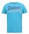 D555 Rushden Superior Printed T-Shirt Turquoise - Koszulki - T-shirty meskie Duże Rozmiary - 2XL-14XL