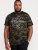 D555 Sullivan Ao Camo T-Shirt With Chest Print - Koszulki - T-shirty meskie Duże Rozmiary - 2XL-14XL