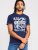 D555 Prestwick Florida Floral Printed T-Shirt - Koszulki - T-shirty meskie Duże Rozmiary - 2XL-14XL