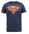 D555 Scampton Official Superman Printed T-Shirt Navy - Koszulki - T-shirty meskie Duże Rozmiary - 2XL-14XL