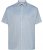 North Latitude 61116 Melanżowa Koszula Piké Krótki Rękaw Niebieski - Koszulki polo - Koszulki Polo 2XL-8XL