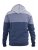 D555 Columbus Cut And Sew Panelled Zip Through Hoody Blue - Bluzy & bluzy z kapturem - Bluzy & Bluzy z kapturem 2XL-12XL