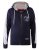 D555 Eaton Full Zip Hoodie Navy - Bluzy & bluzy z kapturem - Bluzy & Bluzy z kapturem 2XL-12XL