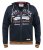 D555 Flanders Full Zip Hoody With Chest Print - Bluzy & bluzy z kapturem - Bluzy & Bluzy z kapturem 2XL-12XL