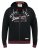 D555 Patrick Full Zip Hoody With 'Motorcycle' Chest Print - Bluzy & bluzy z kapturem - Bluzy & Bluzy z kapturem 2XL-12XL