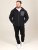 D555 Damien Micro Fleece Zip Through Hoody Czarny/Szary - Bluzy & bluzy z kapturem - Bluzy & Bluzy z kapturem 2XL-12XL