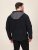 D555 Damien Micro Fleece Zip Through Hoody Czarny/Szary - Bluzy & bluzy z kapturem - Bluzy & Bluzy z kapturem 2XL-12XL