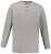 JP1880 702555 Koszulka Henley z długim rękawem Szara melanż - Koszulki - T-shirty meskie Duże Rozmiary - 2XL-14XL