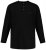 JP1880 702555 Koszulka Henley z długim rękawem Czarna - Koszulki - T-shirty meskie Duże Rozmiary - 2XL-14XL