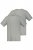 JP1880 702637 Koszulka z okrągłym dekoltem 2-pak Szara melanż - Koszulki - T-shirty meskie Duże Rozmiary - 2XL-14XL