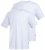 JP1880 702637 Koszulka z okrągłym dekoltem 2-pak Biała - Koszulki - T-shirty meskie Duże Rozmiary - 2XL-14XL