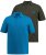 JP1880 704317 Koszulka polo 2-pak Turkusowa/Oliwkowa - Koszulki polo - Koszulki Polo 2XL-8XL