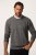 JP1880 708261 Sweter z dzianiny z okrągłym dekoltem Szara melanż - Bluzy & bluzy z kapturem - Bluzy & Bluzy z kapturem 2XL-12XL