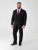 D555 Ted 4 Way Stretch Tailored Suit Jacket Czarny - Garnitury - Garnitury dużych rozmiarach