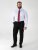 D555 Ted 4 Way Stretch Tailored Trouser Czarny - Garnitury - Garnitury dużych rozmiarach