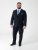 D555 Ted 4 Way Stretch Tailored Suit Jacket Granatowy - Garnitury - Garnitury dużych rozmiarach