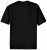 JP1880 712616 Koszulka z krojem na brzuch Czarna - Koszulki - T-shirty meskie Duże Rozmiary - 2XL-14XL