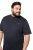 JP1880 712616 Koszulka z krojem na brzuch Granatowa - Koszulki - T-shirty meskie Duże Rozmiary - 2XL-14XL