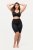 Ulla Popken 714677 Szorty modelujące Czarna - Bielizna modelująca - 