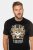 JP1880 Guns N’ Roses Skull Comfort Fit Band T-Shirt Black - Koszulki - T-shirty meskie Duże Rozmiary - 2XL-14XL