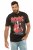 JP1880 ACDC - Let There Be Rock Vintage looking Band T-Shirt Black - Koszulki - T-shirty meskie Duże Rozmiary - 2XL-14XL
